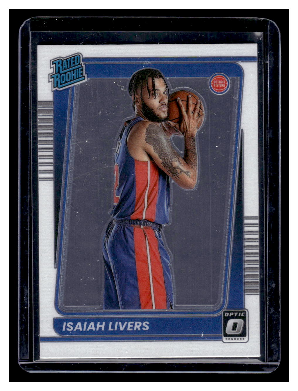 2021-22 Donruss Optic #177 Isaiah Livers (Detroit Pistons)