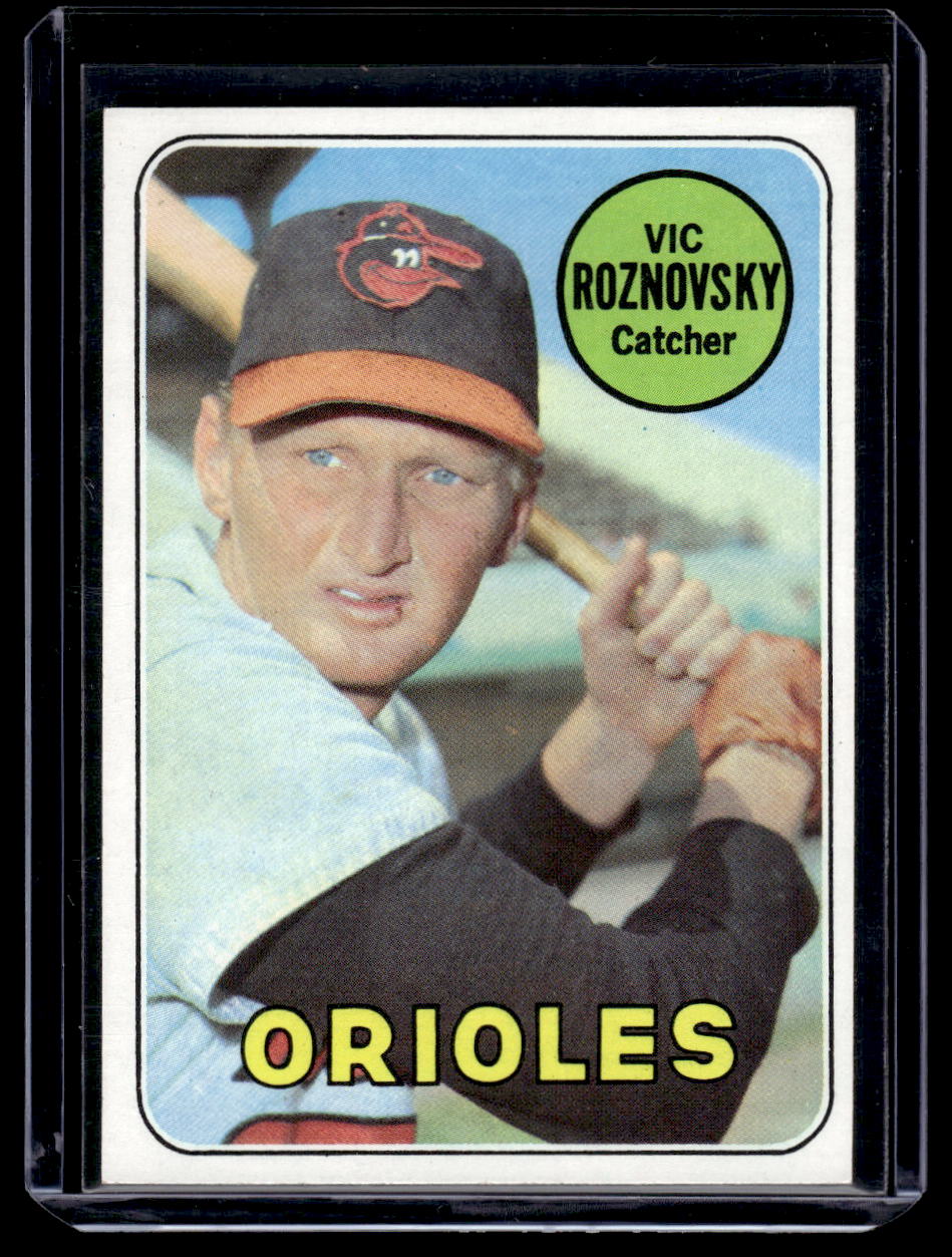 1969 Topps #368 Vic Roznovsky (Baltimore Orioles)