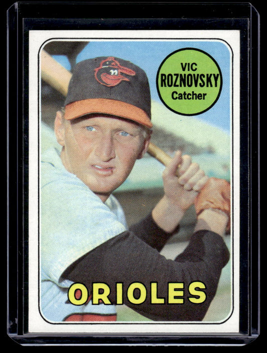 1969 Topps #368 Vic Roznovsky (Baltimore Orioles)