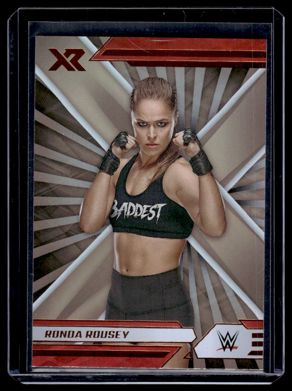 2022 Panini Chronicles WWE XR Bronze Ronda Rousey #287