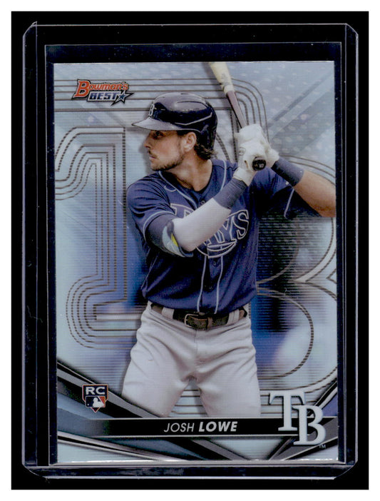 2022 Bowman's Best #67 Josh Lowe Rookie RC (Tampa Bay Rays)