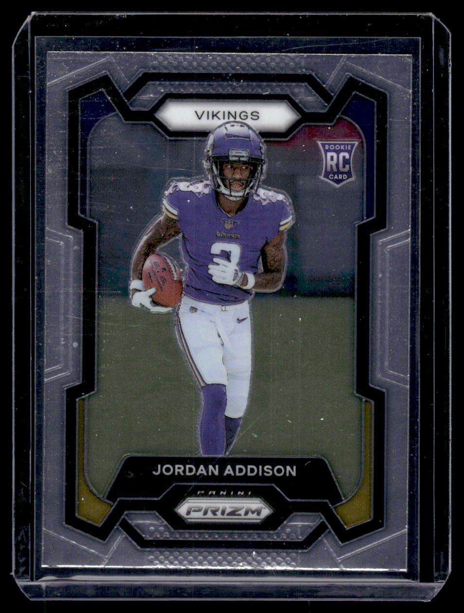 2023 Panini Prizm #368 Jordan Addison Rookie RC (Minnesota Vikings)