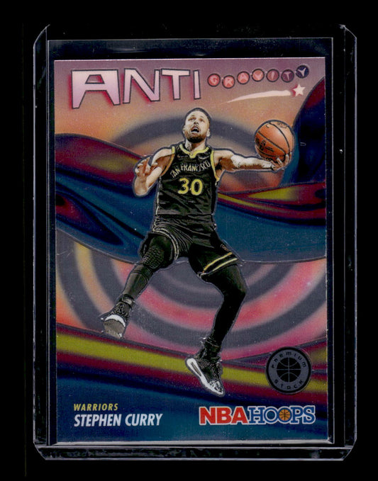 2023-24 Hoops Premium Stock Anti Gravity #3 Stephen Curry (Golden State Warriors)