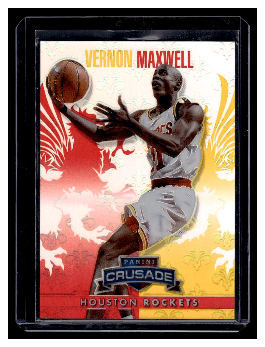 2013-14 Panini Crusade "Red" #133 Vernon Maxwell #'d /349 (Houston Rockets)