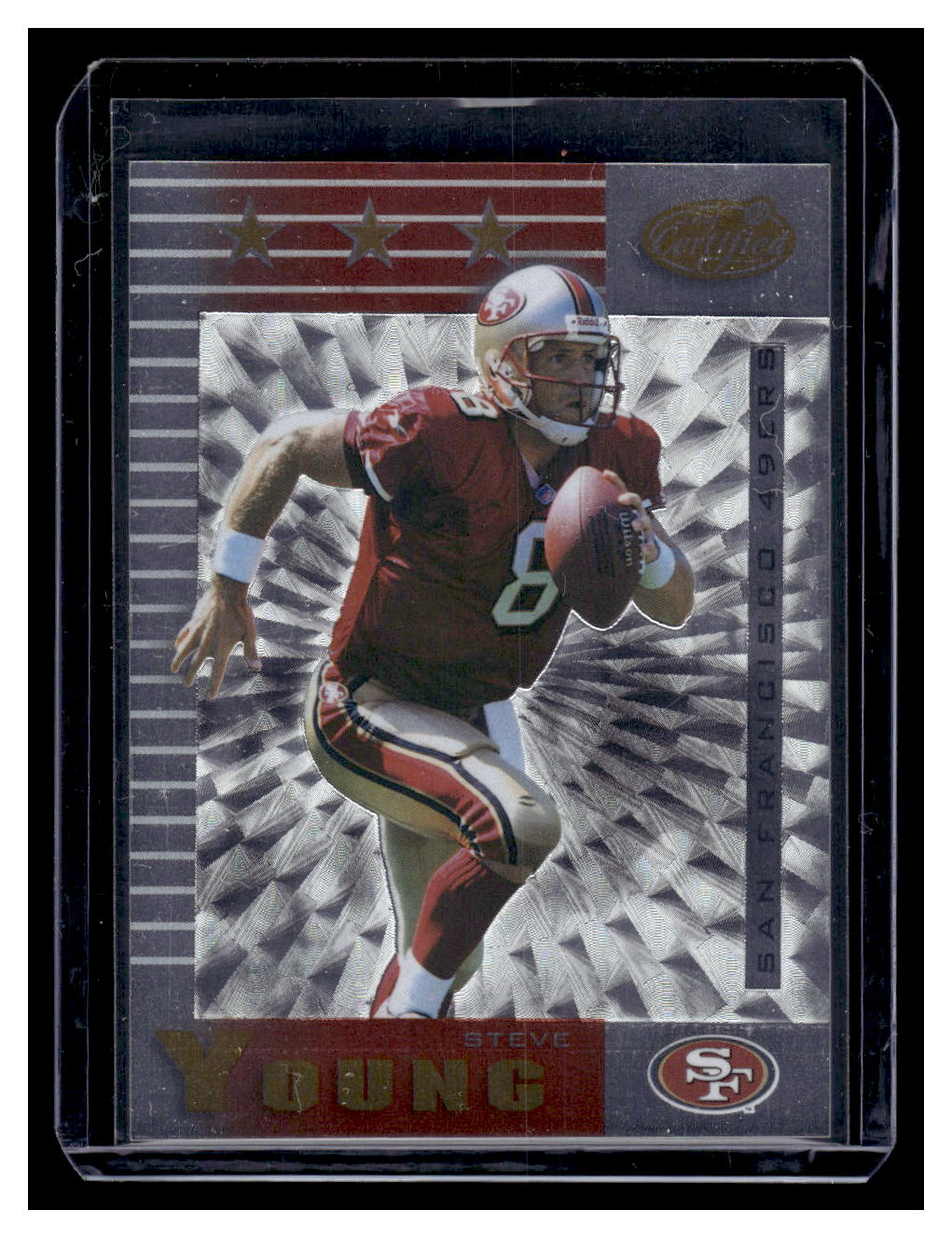 1999 Leaf Certified #173 Steve Young (San Francisco 49er)