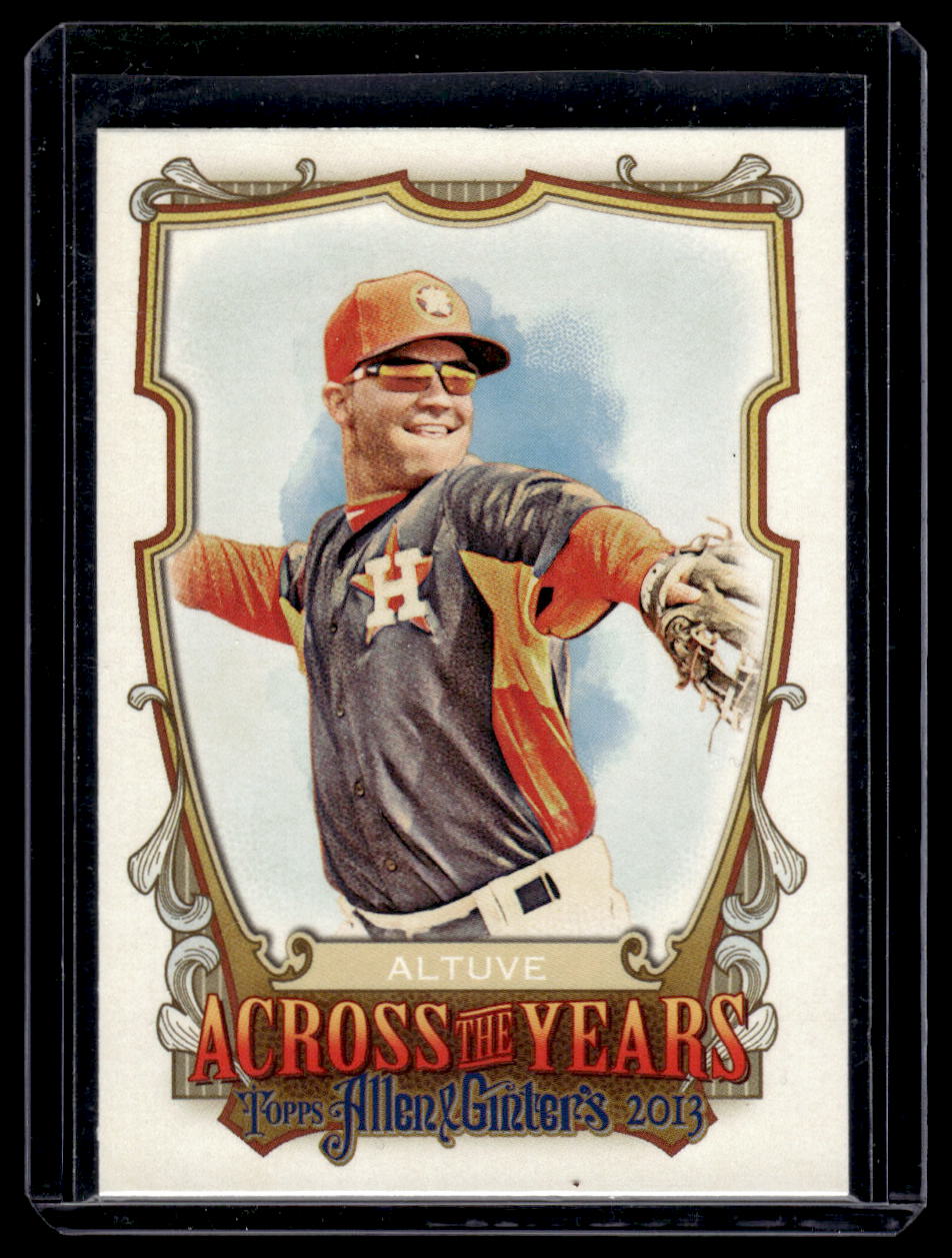 2013 Topps Allen & Ginter "Across the Years" #ATY-JA Jose Altuve (Houston Astros)