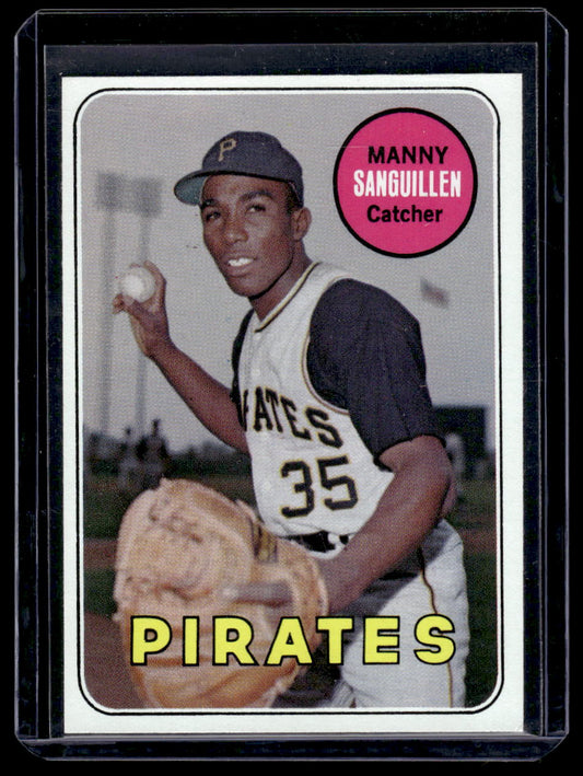 1969 Topps Manny Sanguillen (PIttsburgh Pirates)