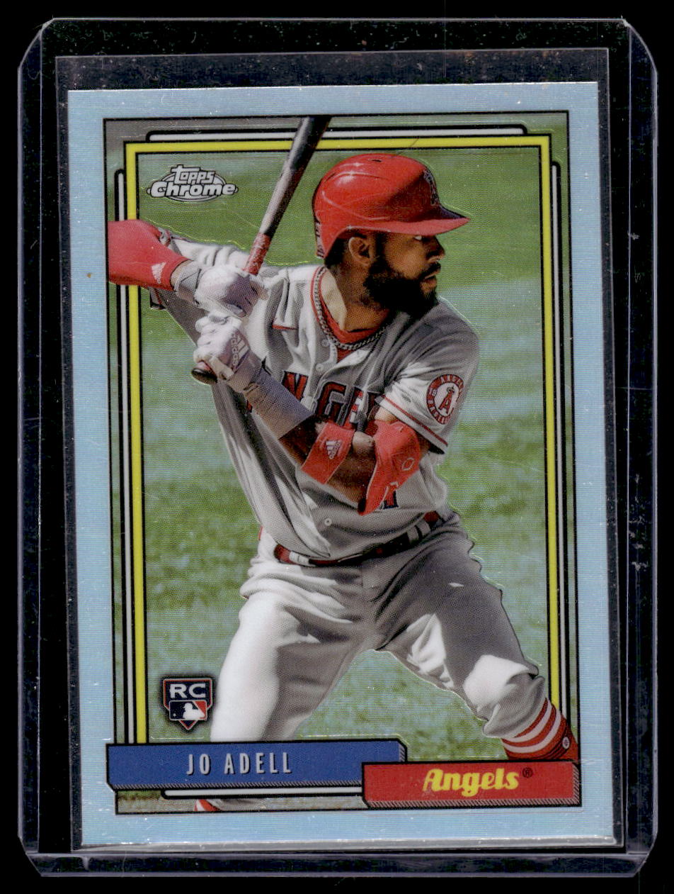 2021 Topps Update 1992 Topps Redux Chrome Rookie #TC92-5 Jo Adell (Los Angeles Angles)