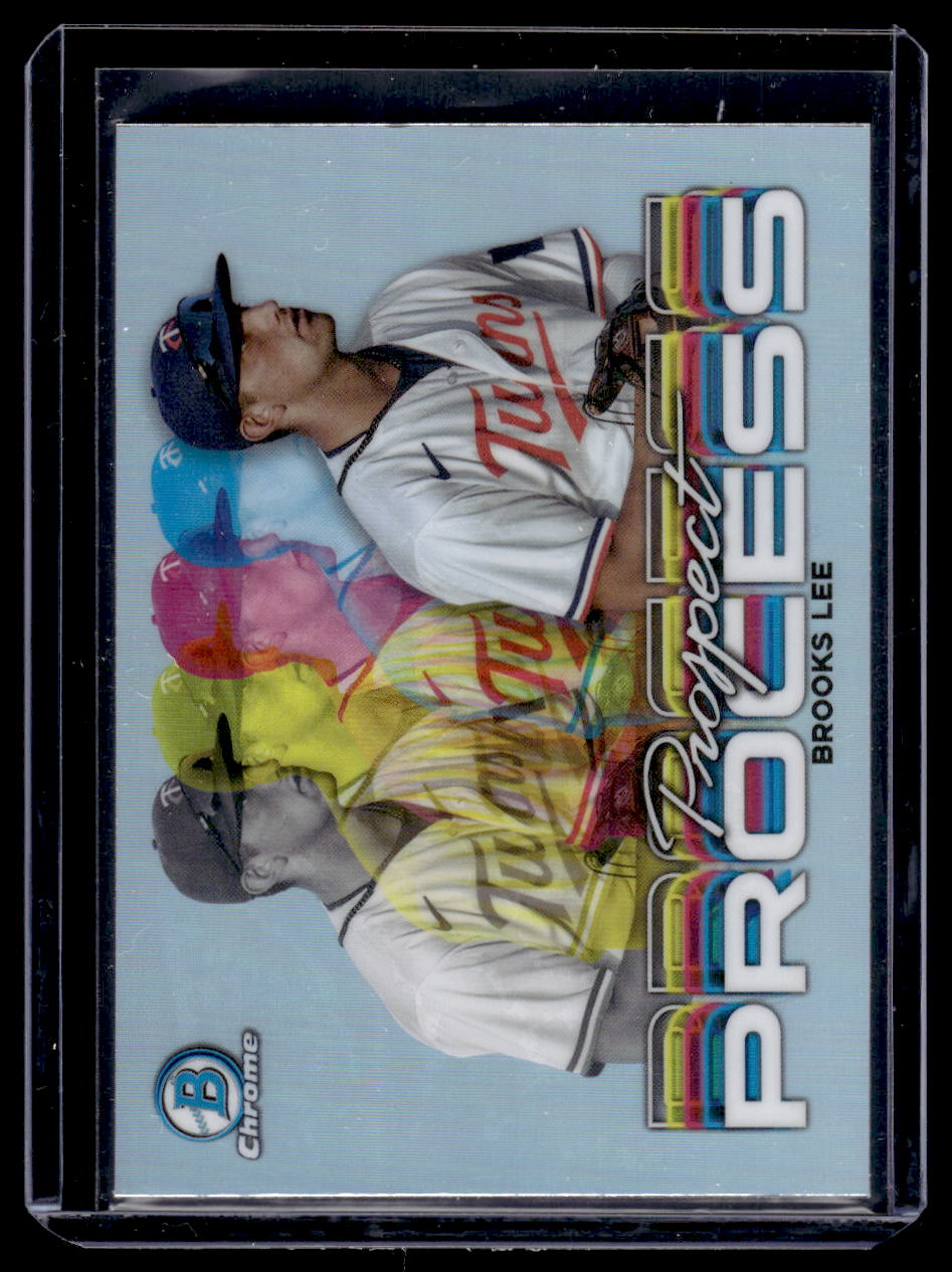 2023 Bowman Chrome "Prospect Process" #PRP-5 Refractor Jackson Chourio (Minnesota Twins)