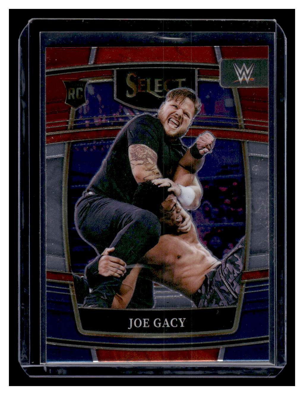 2022 Panini Select WWE "Red and Blue" Joe Gacy Rookie RC #61