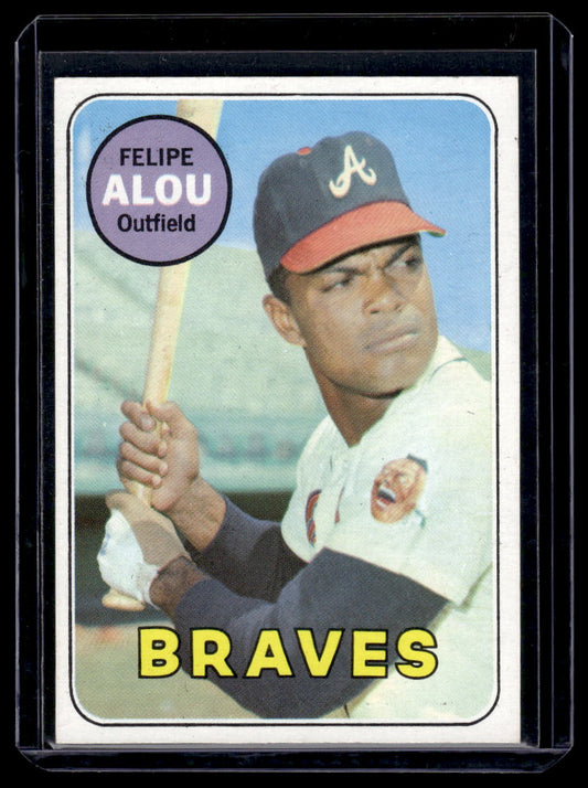 1969 Topps #300 Felipe Alou (Atlanta Braves)