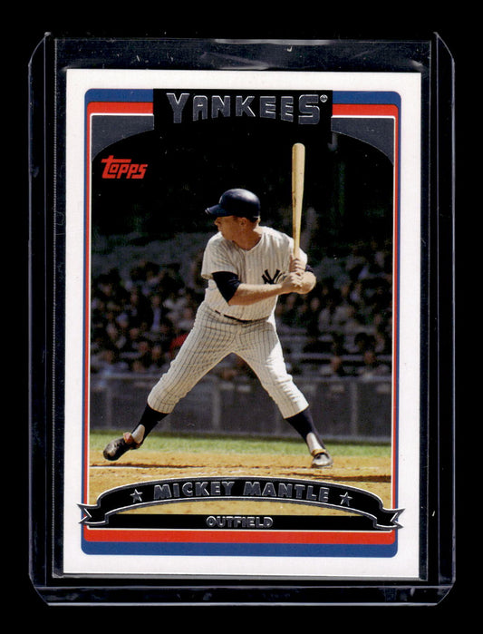 2006 Topps #7 Mickey Mantle (New York Yankees)