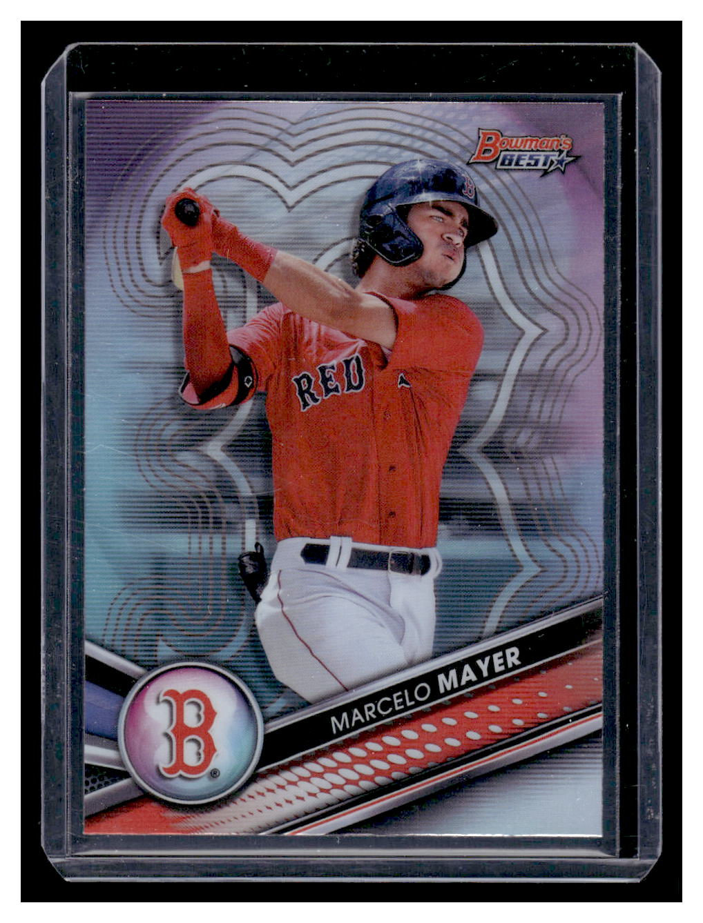 2022 Bowman's Best "Top Prospects" #TP-8 Marcelo Mayer Refractor (Boston Red Sox)