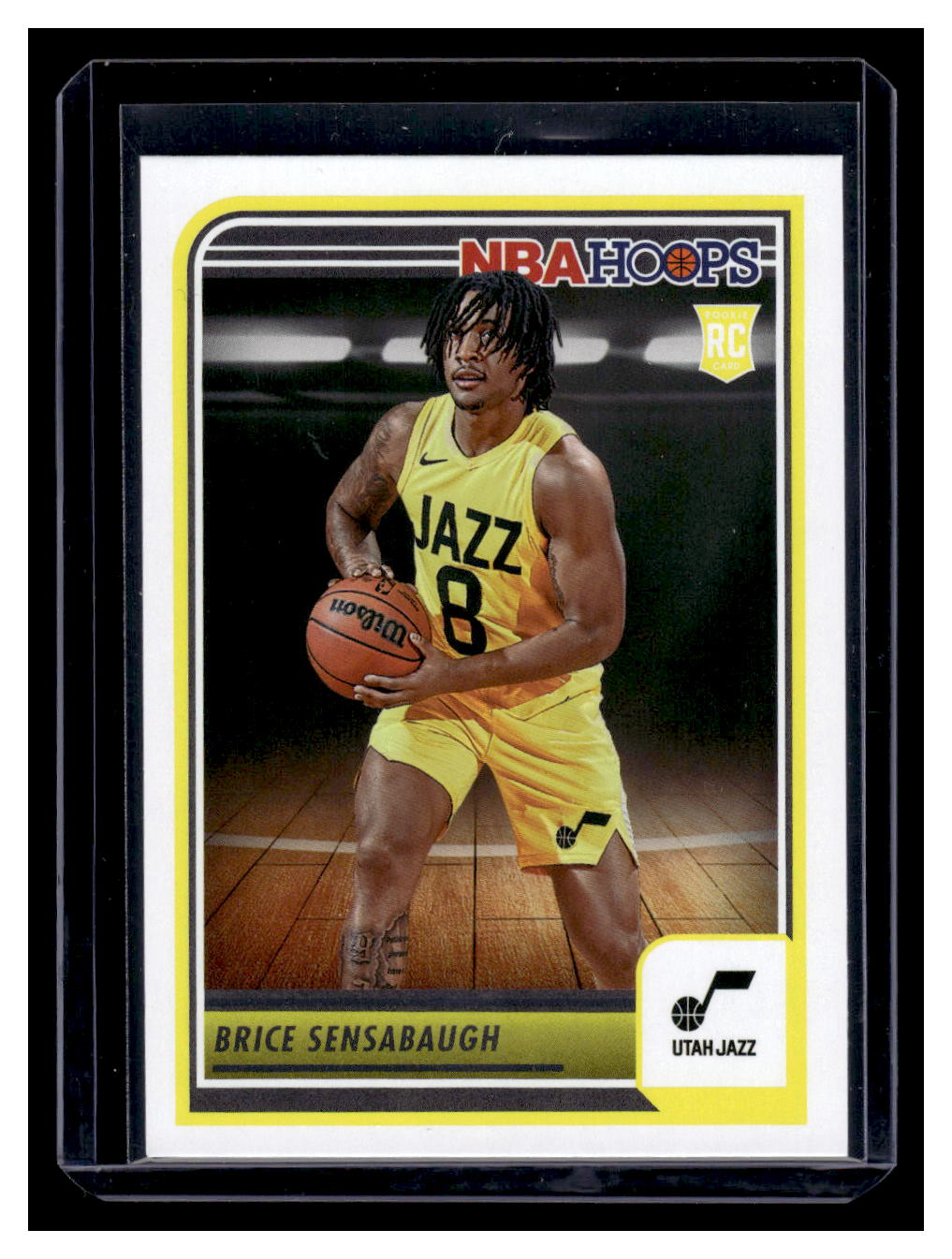 2023-24 NBA Hoops #234 Brice Sensabaugh (Utah Jazz)