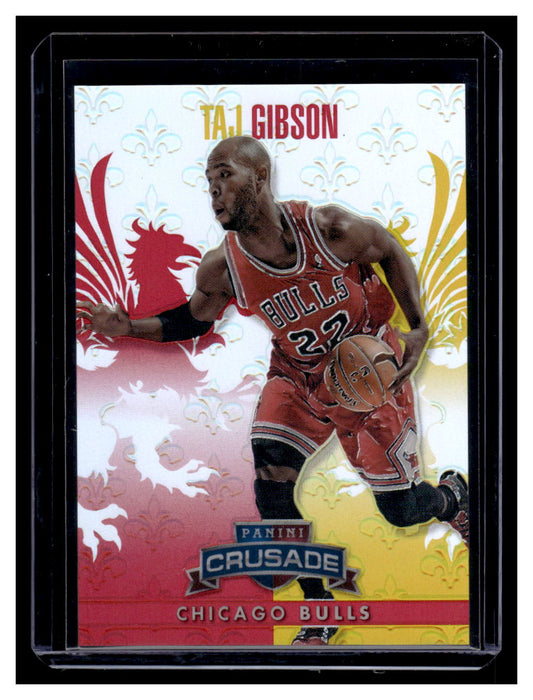 2013-14 Panini Crusade "Red" #296 Taj Gibson #'d /349 (Chicago Bulls)