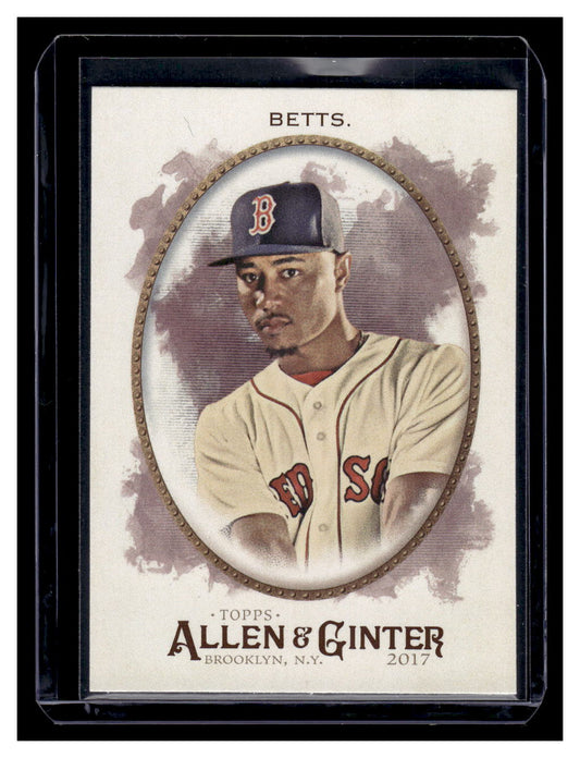 2017 Topps Allen & Ginter #80 Mookie Betts (Boston Red Sox)