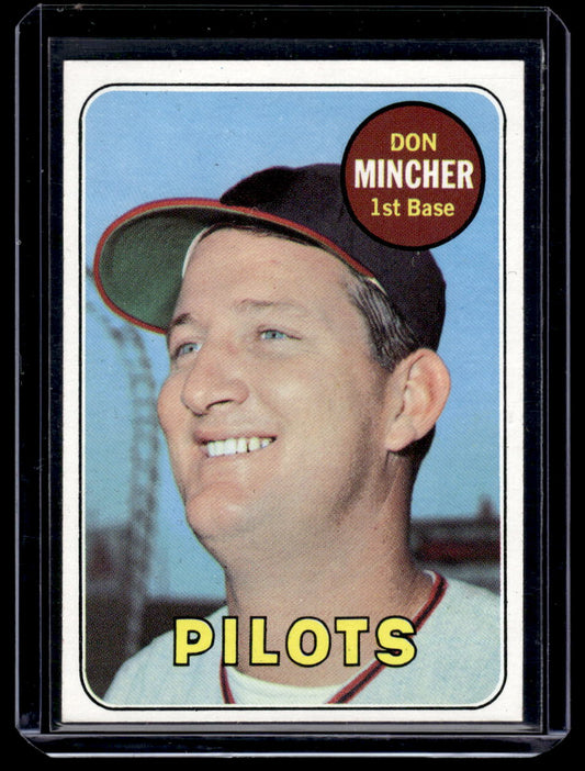 1969 Topps #285 Don Mincher (Seattle Pilots)