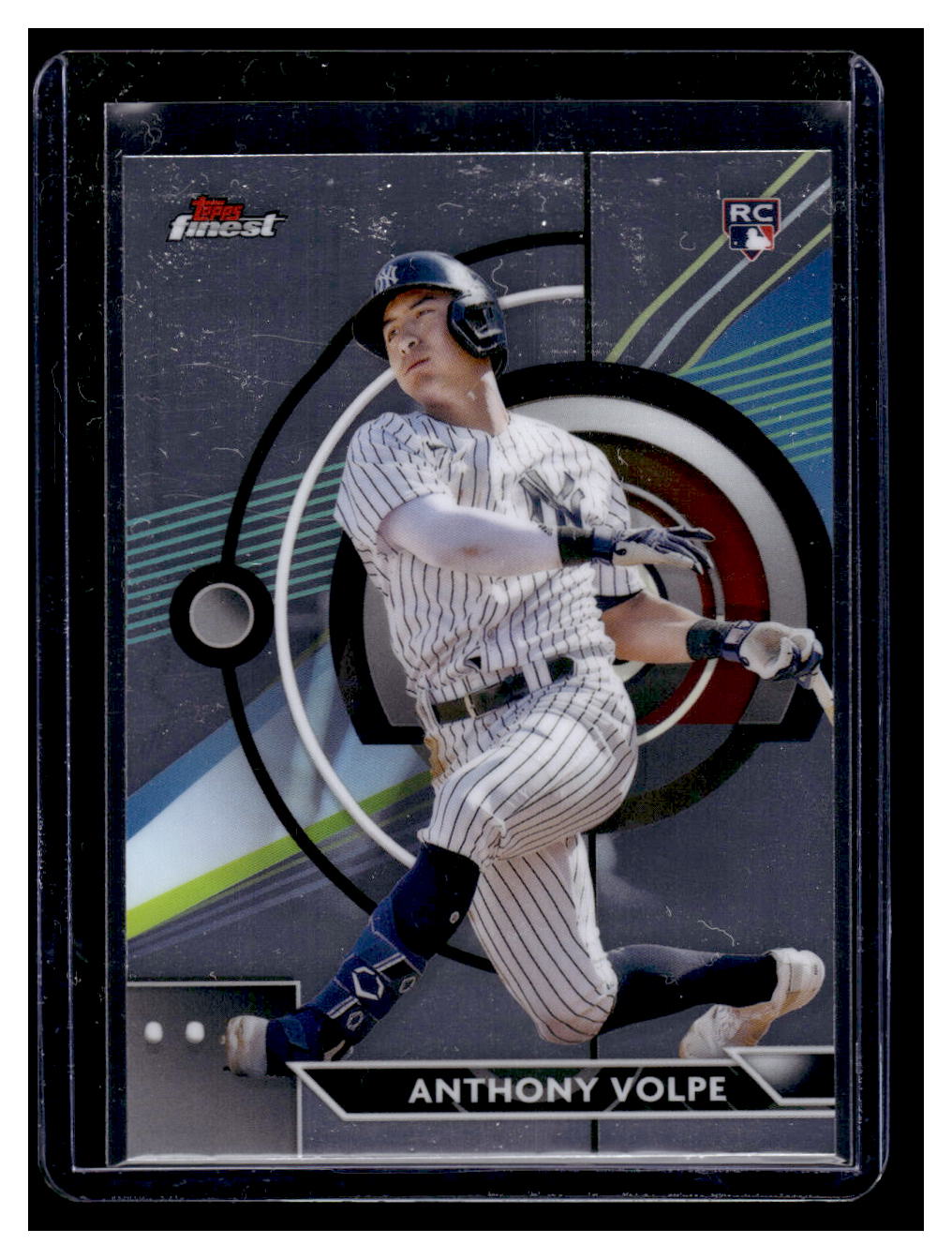 2023 Topps Finest #26 Anthony Volpe Rookie RC (New York Yankees)