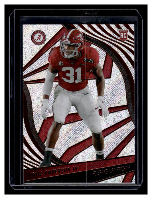 2023 Panini Chronicles Draft Picks Revolution #50 Will Anderson Jr. (Alabama)