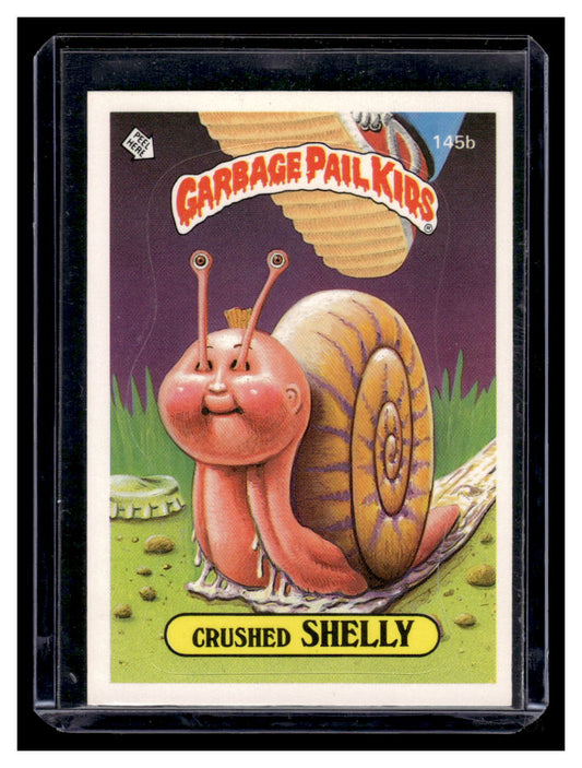 1986 Topps Garbage Pail Kids Crushed Shelly 145b