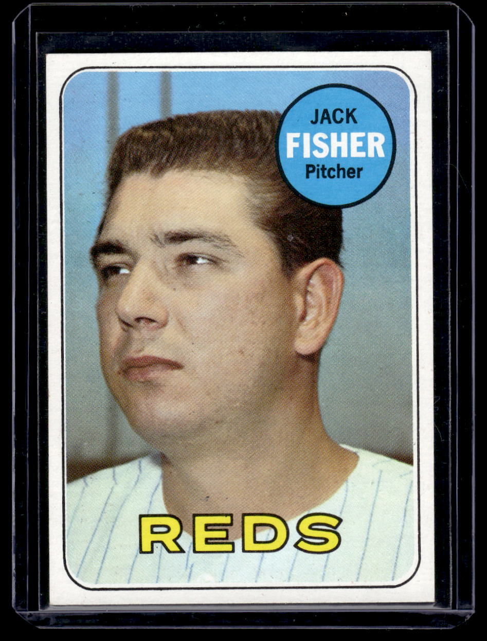 1969 Topps #318 Jack Fisher (Cincinnati Reds)