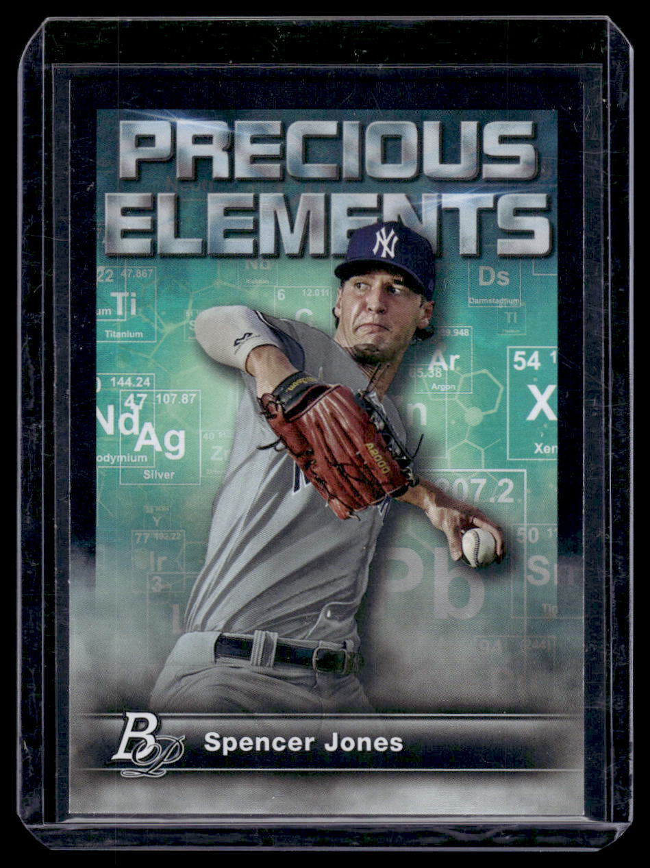 2023 Bowman Platinum "Precious Elements" #PE-15 Spencer Jones (New York Yankees)