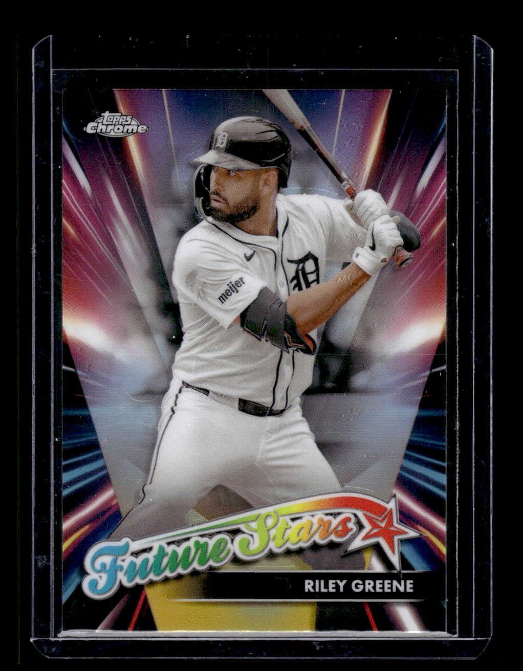 2024 Topps Chrome Update Riley Greene Future Stars Rookie #FSU-10 (Detroit Tigers)