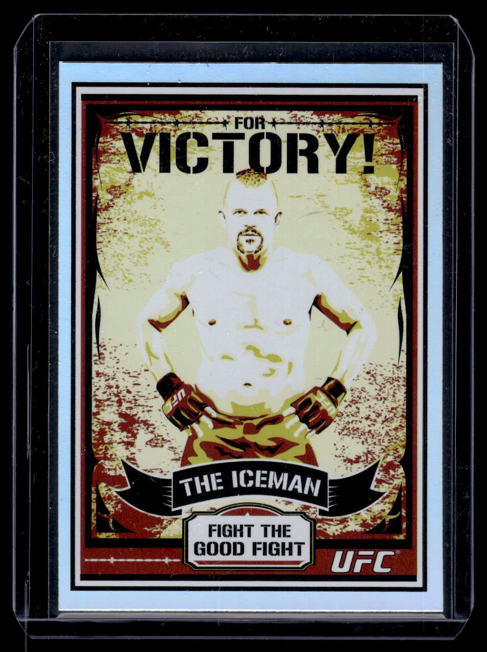 2010 Topps UFC Main Event Propaganda Chuck Liddell "The Iceman" #MP1