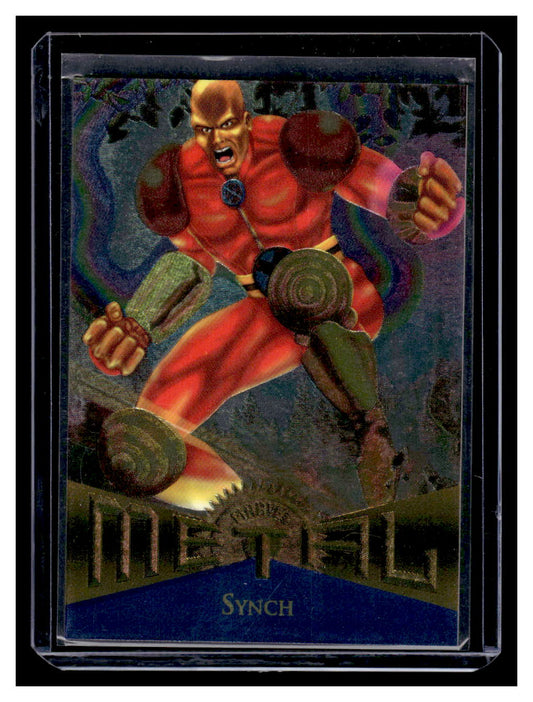 1995 Marvel Metal "Power Grid" Card #122 SYNCH