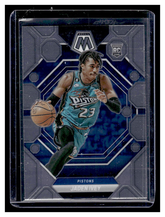 2022-23 Panini Mosaic #216 Jaden Ivey Rookie RC (Detroit Pistons)