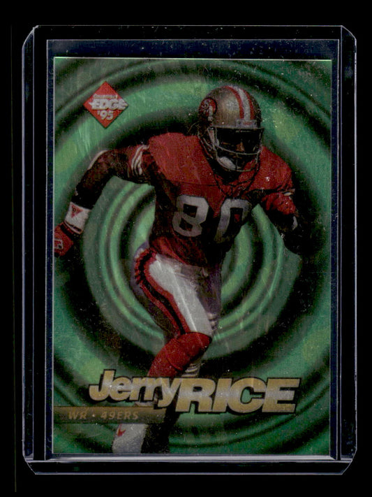 1995 Collector's Edge EdgeTech #22 Jerry Rice (San Francisco 49ers)