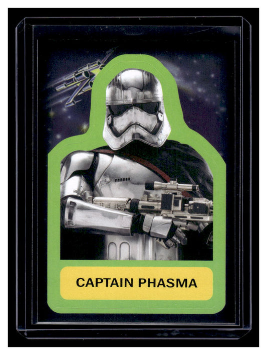 2015 Topps Star Wars Journey to The Force Awakens Stickers Captain Phasma #S-10