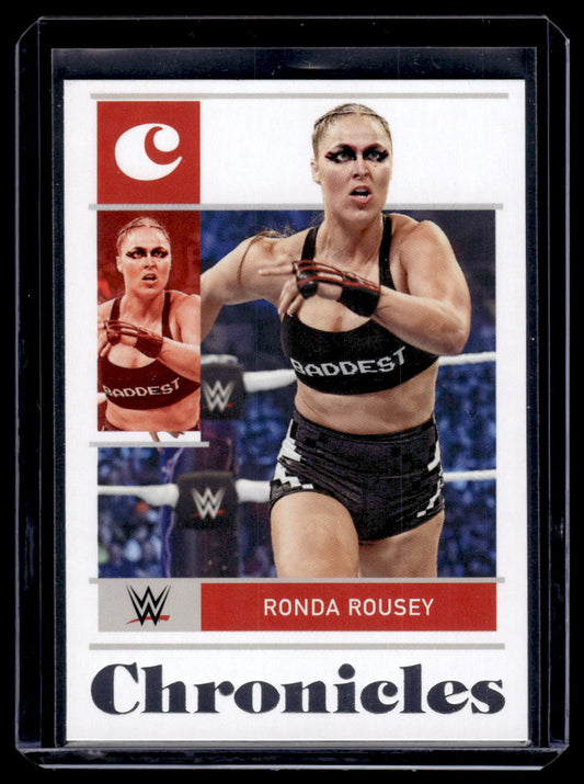 2022 Panini Chronicles WWE Ronda Rousey #43