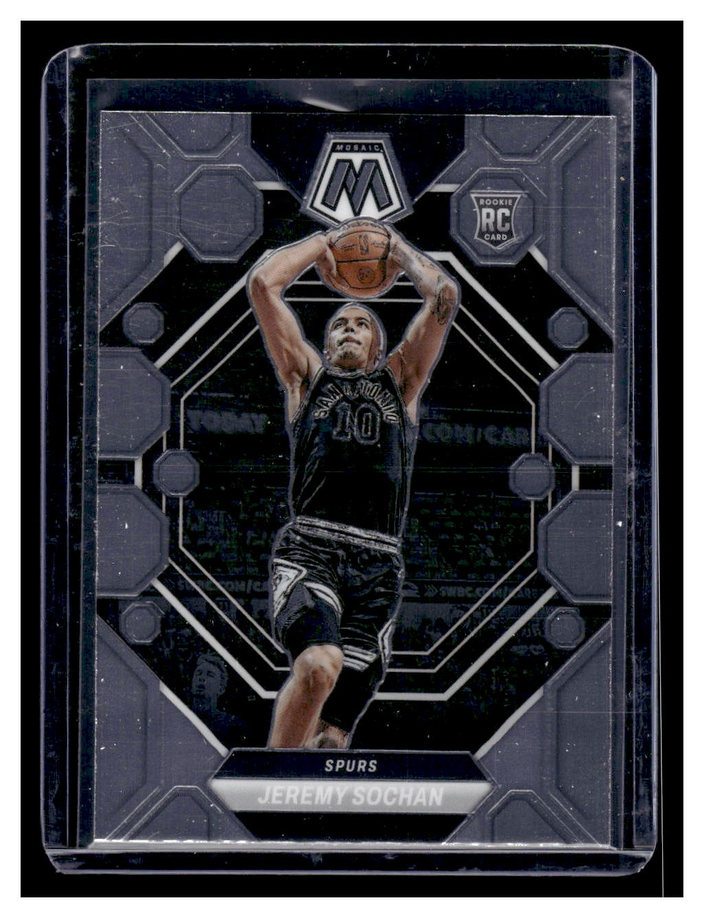 2022-23 Panini Mosaic #226 Jeremy Sochan Rookie RC (San Antonio Spurs)