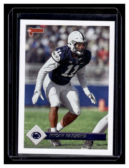 2021 Panini Chronicles Draft Picks Donruss Retro #27 Micah Parsons (Penn State)