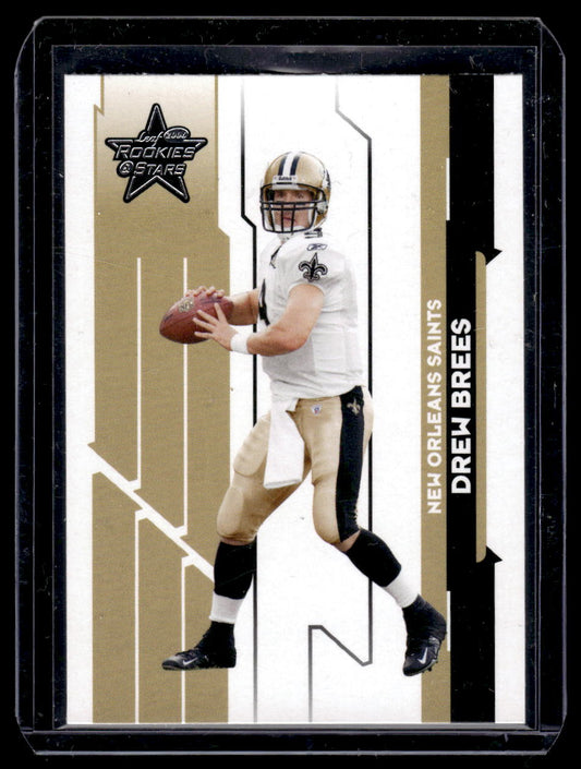 2006 Leaf Rookie & Stars #68 Drew Brews (New Orleans Saints)