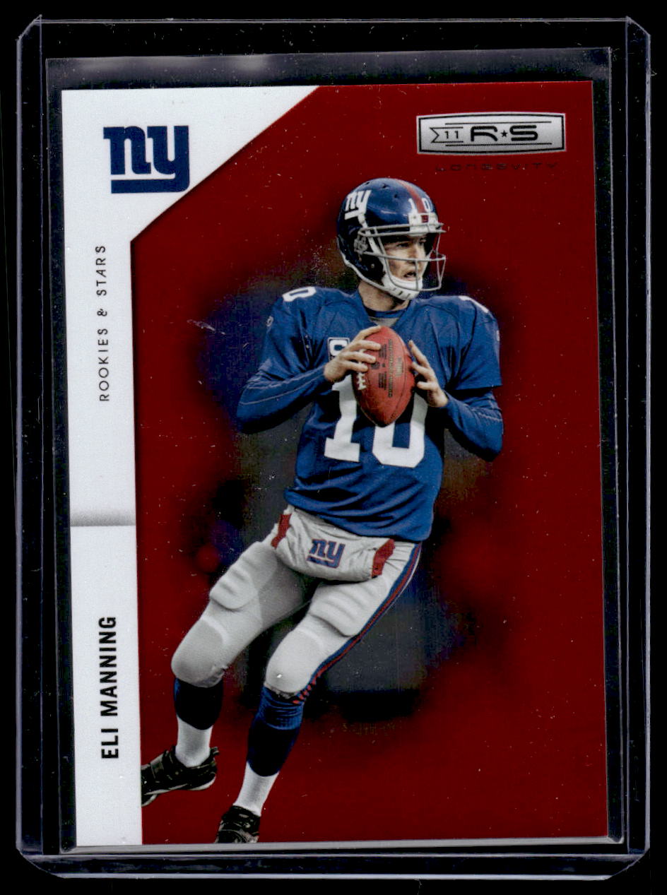 2011 Panini Rookies & Stars Longevity #98 Eli Manning Ruby #'d /150 (New York Giants)