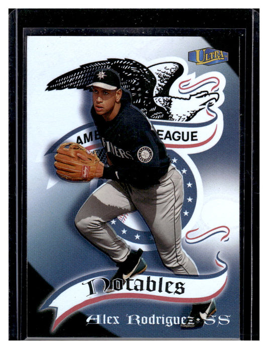 1998 Ultra "Notables" #19N Alex Rodriguez (Seattle Mariners)