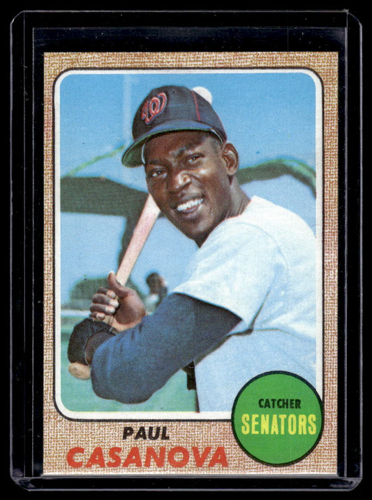 1968 Topps #560 Paul Casnova (Washington Senators)