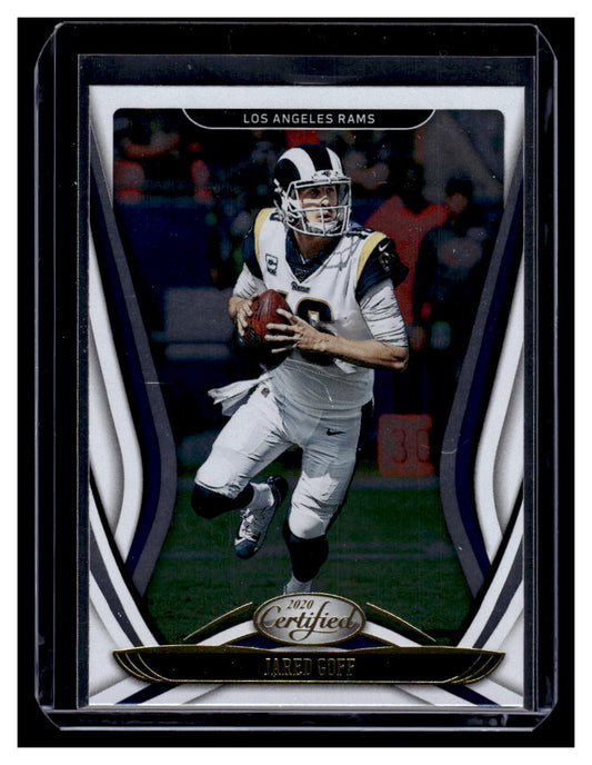 2020 Panini Certified #342 Jared Goff (Los Angeles Rams)