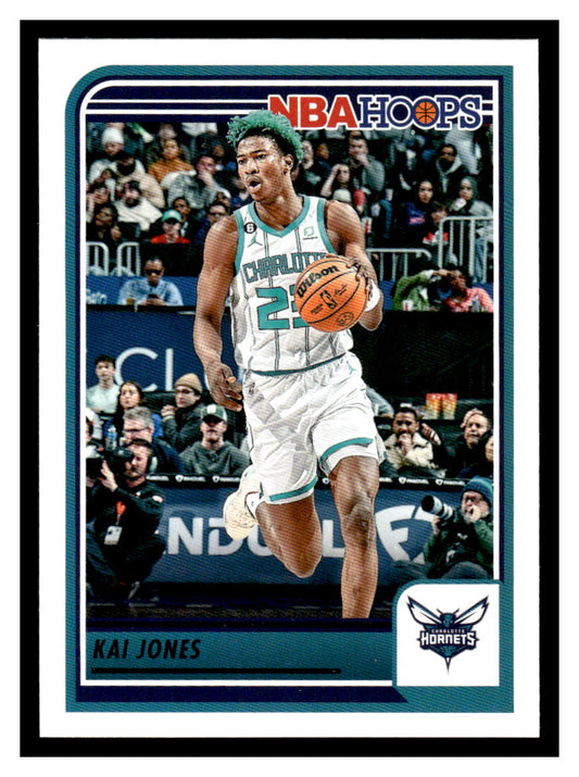 2023-24 NBA Hoops #38 Kai Jones (Charolette Hornets)