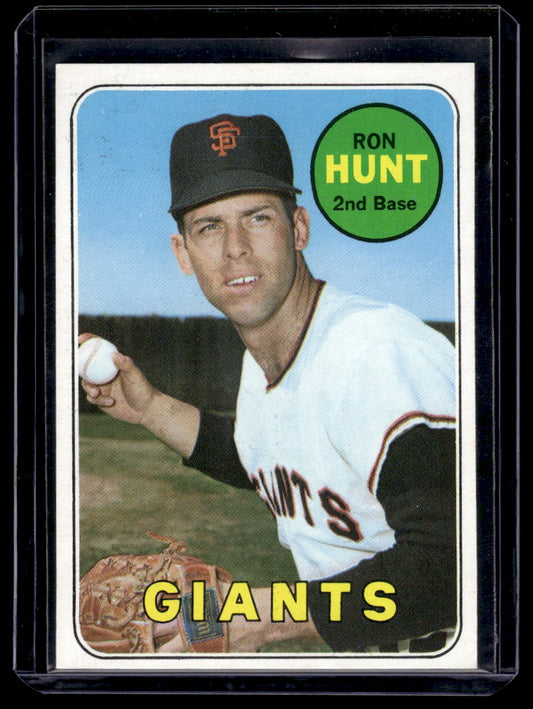 1969 Topps #664 Ron Hunt (San Francisco Giants)