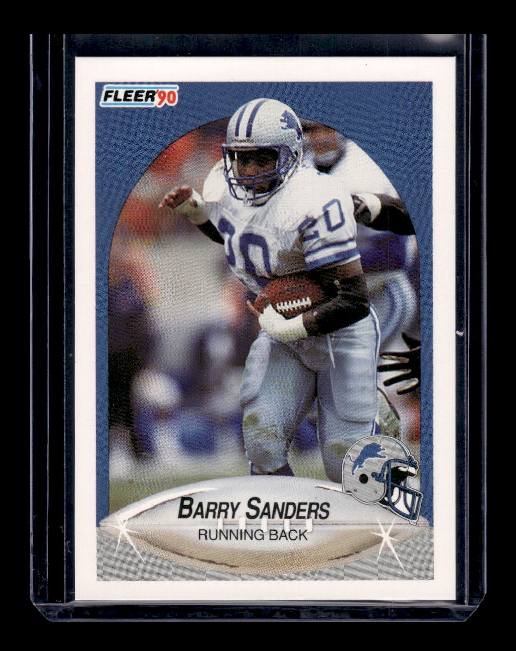 1990 Fleer #294 Barry Sanders (Detroit Lions)