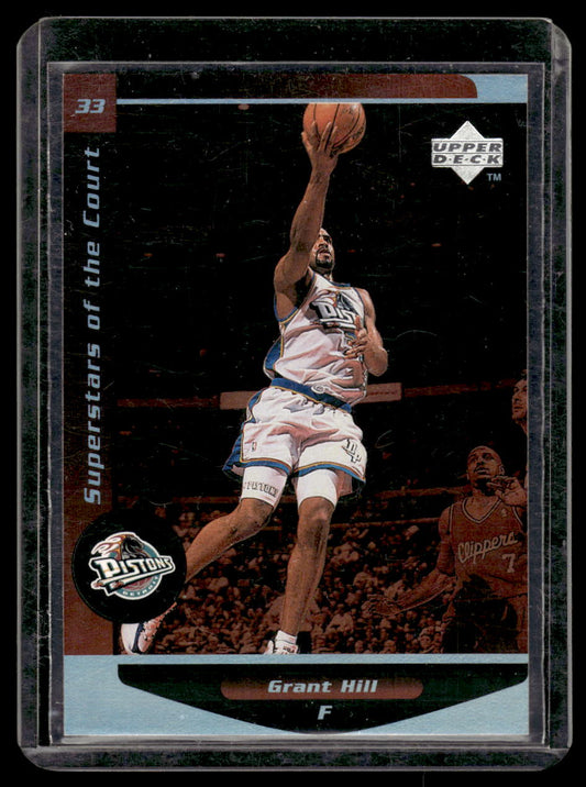 1998 Upper Deck Ovation Superstar of the Court #C3 Grant Hill (Detroit Piston)