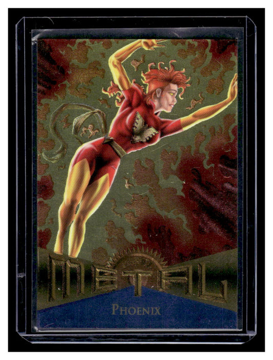 1995 Marvel Metal "Power Grid" Card #110 PHOENIX