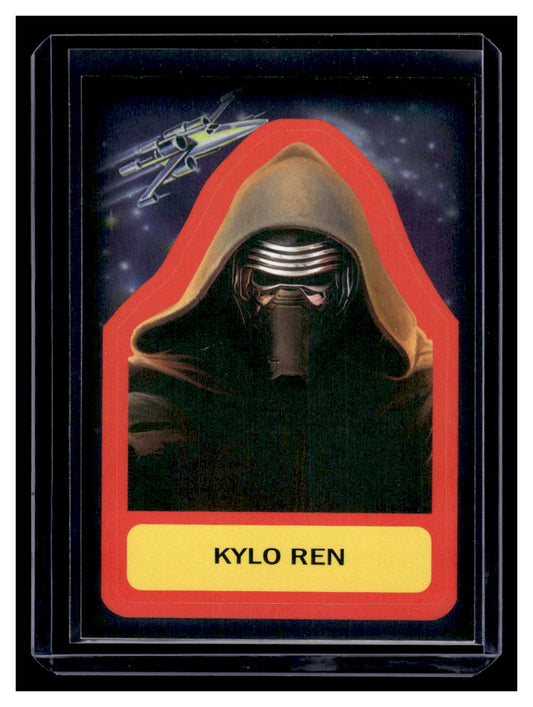 2015 Topps Star Wars Journey to The Force Awakens Stickers Kylo Ren #S-11