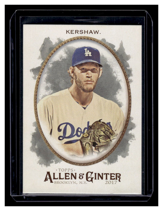 2017 Topps Allen & Ginter #178 Clayton Kershaw (Los Angeles Dodgers)