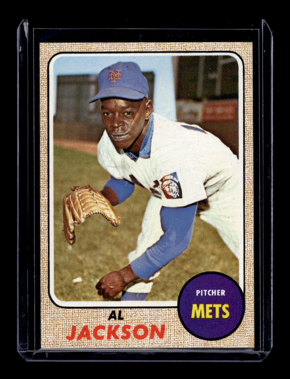 1968 Topps #503 Al Jackson (New York Mets)