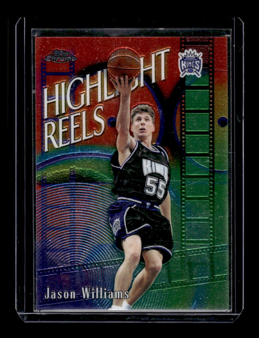 1999-00 Topps Chrome Highlight Reels #HR9 Jason Williams (Sacramento Kings)