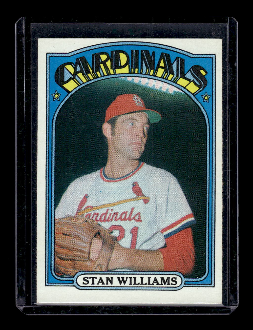 1972 Topps #9 Stan Williams (St. Louis Cardinals)